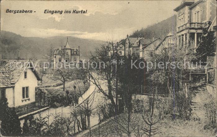 Bad Bergzabern Eingang ins Kurtal Kurhaus