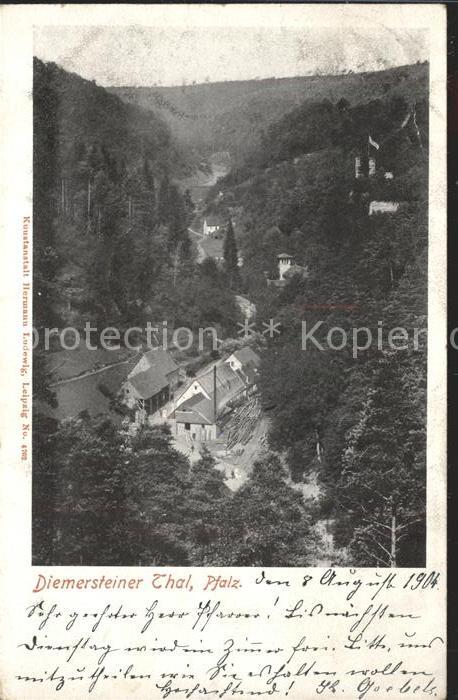 Diemerstein Pfalz Diemersteiner Tal