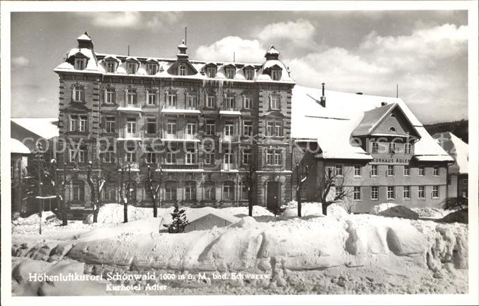 Schoenwald Schwarzwald Kurhotel Adler