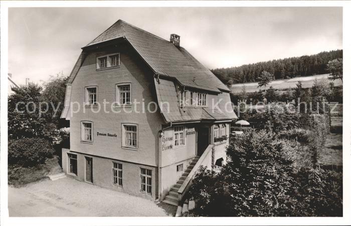 Schoenwald Schwarzwald Pension Baeuerle