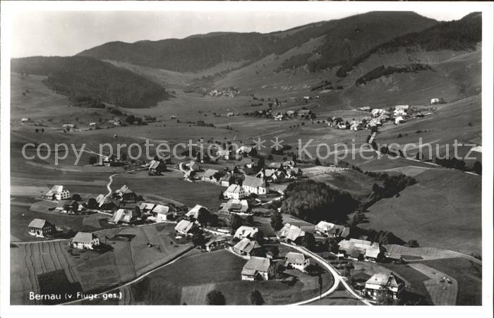 Bernau Schwarzwald Gasthaus Pension Bernauer Hof Fliegeraufnahme