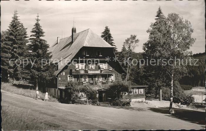 Baerental Feldberg Pension Fritz Sieber