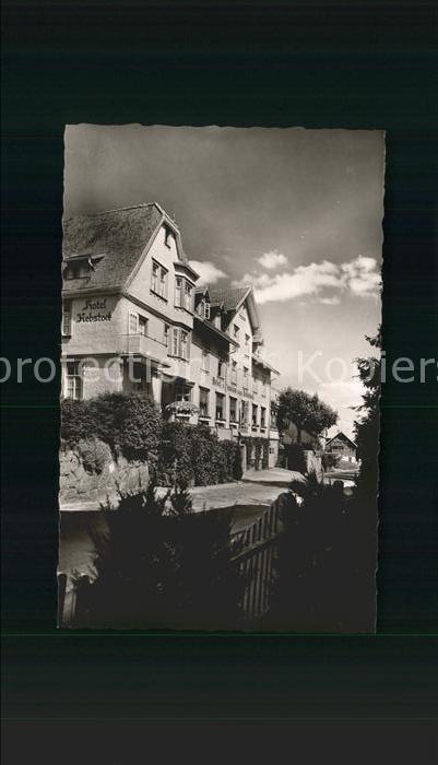 Schonach Schwarzwald Hotel Pension Rebstock