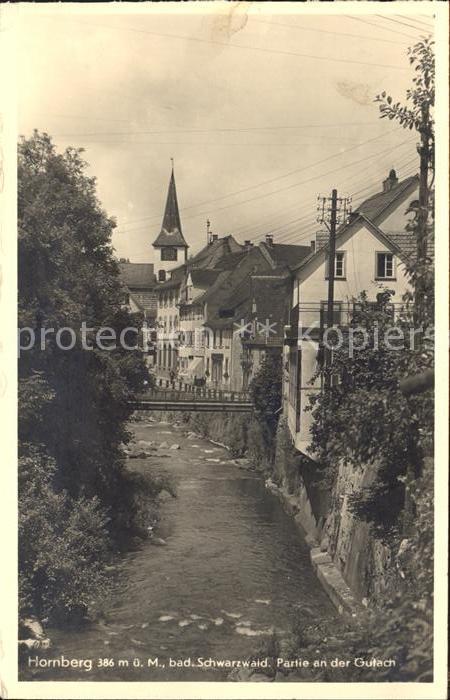 Hornberg Schwarzwald Partie an der Gutach