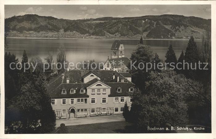 Bodman-Ludwigshafen Schloss Kirche Hotel Pension Linde