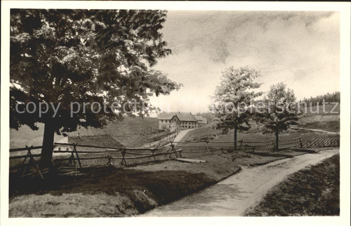 Schauinsland Gasthaus Giesshuebel