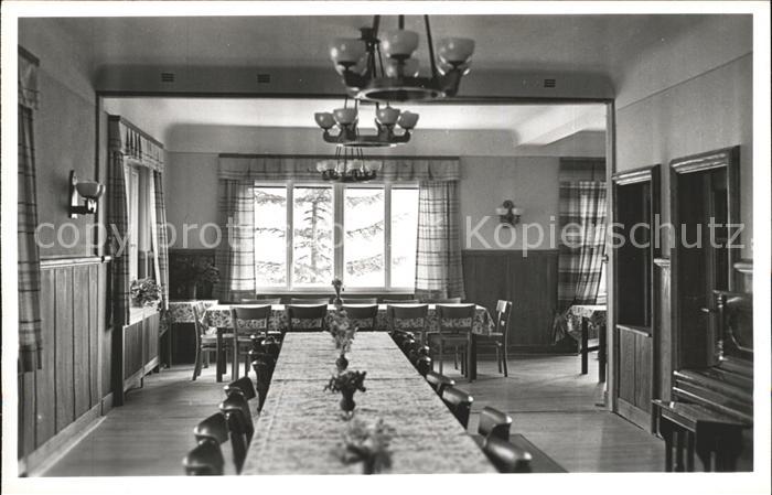 Ludwigshafen Bodensee Schulungs- und Erholungsheim Fahr AG Speisesaal