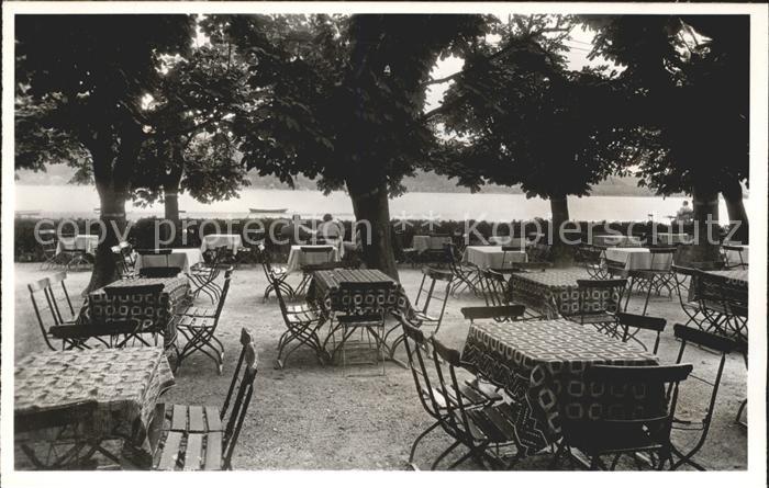 Ludwigshafen Bodensee Stranhotel Adler Seeterrasse