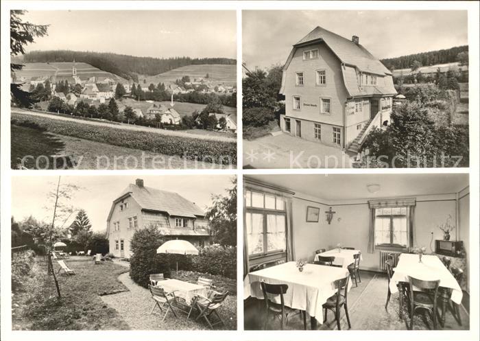 Schoenwald Schwarzwald Pension Haus Baeuerle