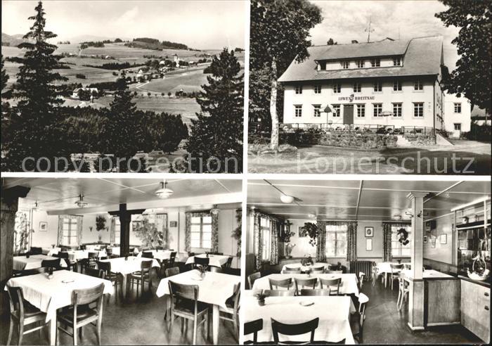Breitnau Gasthaus Pension zum Loewen