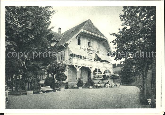 Schoenwald Schwarzwald Hotel Sommerberg