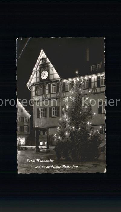 Urach Bad Weihnachtskarte