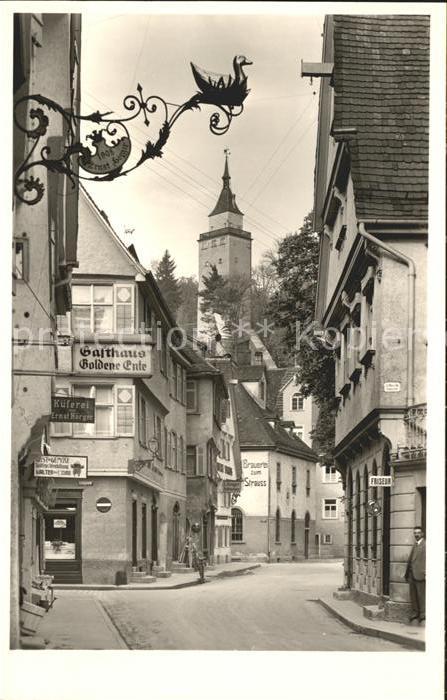 Biberach Riss Stadtpartie Strasse
