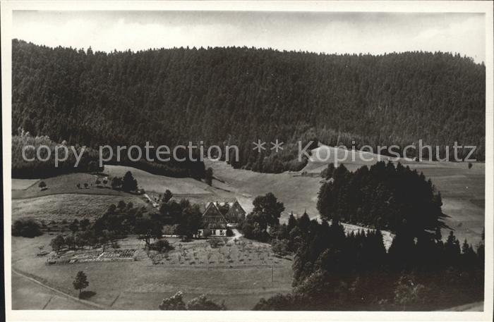 Grezenbuehl Alpirsbach Kurhaus und Erholungsheim