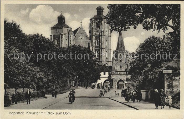 INGOLSTADT CITY Kreuztot mit Dom