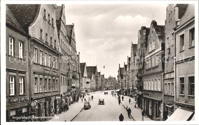 INGOLSTADT CITY Theresienstrasse Autos