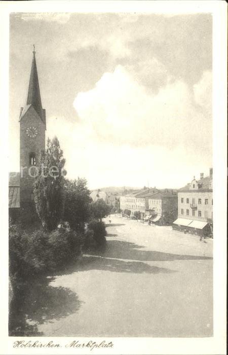 Holzkirchen Oberbayern Marktplatz