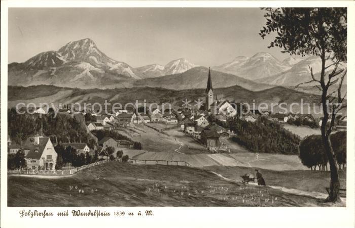 Holzkirchen Oberbayern mit Wendelstein