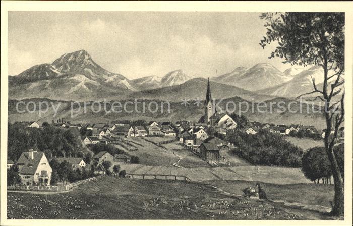 Holzkirchen Oberbayern mit Wendelstein