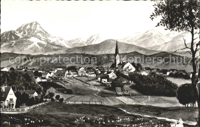 Holzkirchen Oberbayern mit Wendelstein