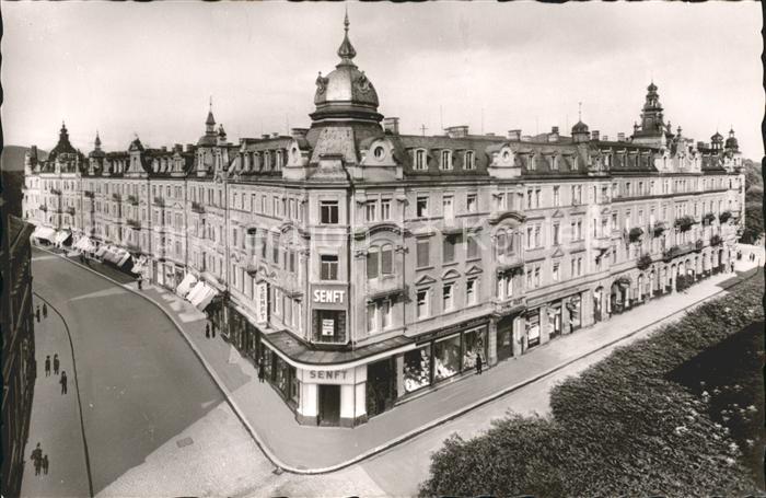 Rosenheim Bayern Muenchner-Strasse und Prinzregentstrasse