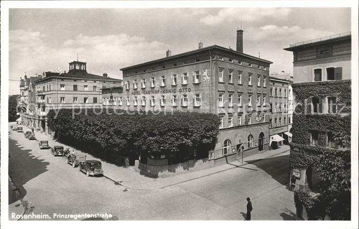Rosenheim Bayern Prinzregentenstrasse Autos