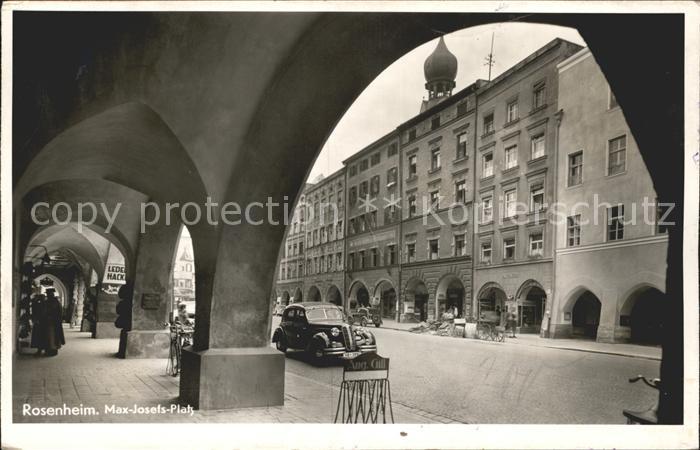 Rosenheim Bayern Max-Josef-Platz Auto