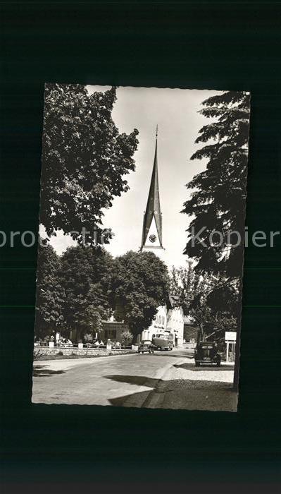 Frasdorf Kirche Autos