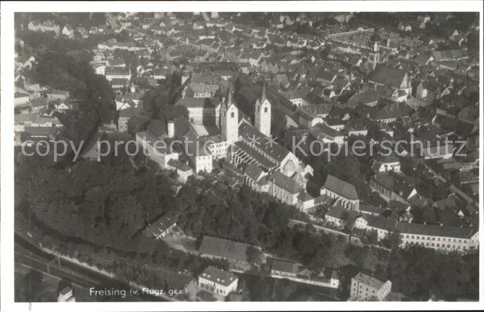 Freising Oberbayern Fliegeraufnahme
