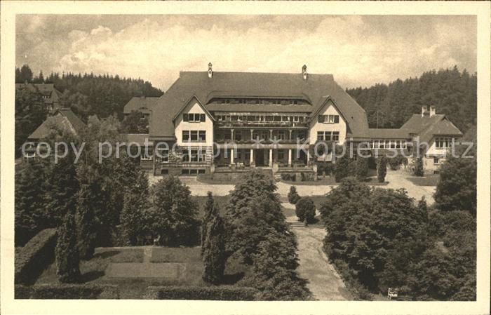 Koenigsfeld Schwarzwald Kindersanatorium