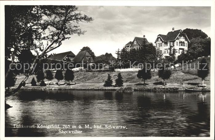 Koenigsfeld Schwarzwald Saegeweiher