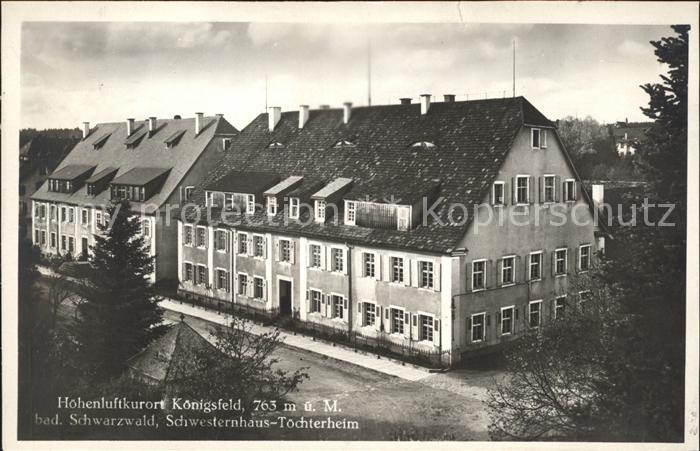 Koenigsfeld Schwarzwald Schwesternhaus Toechterheim