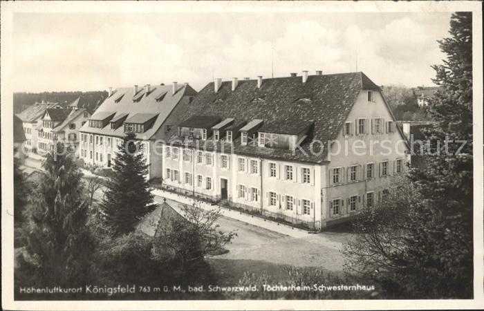 Koenigsfeld Schwarzwald Toechternheim Schwesternhaus
