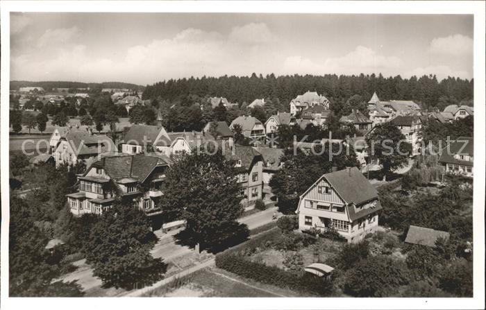 Koenigsfeld Schwarzwald Wohnhaeuser
