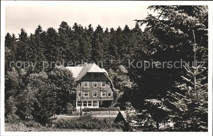 Koenigsfeld Schwarzwald Sanatorium Westend Dr. Schall