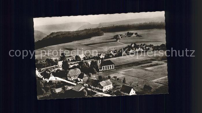 Schoemberg Freudenstadt Cafe Pension Winter Fliegeraufnahme