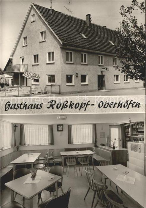 Oberhoefen Warthausen Gasthaus Rosskopf