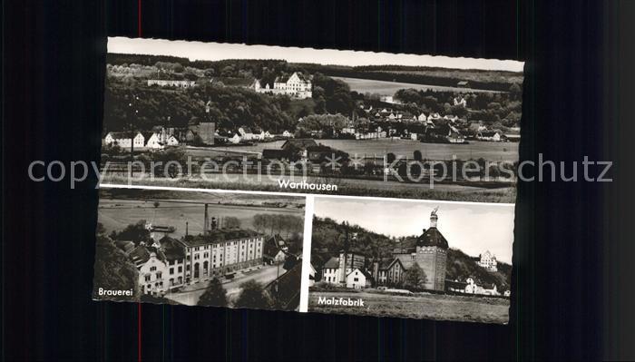 Warthausen Riss Brauerei Malzfabrik