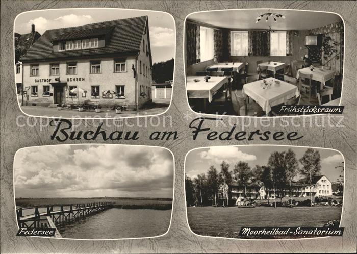 Bad Buchau Federsee Federsee Gasthaus Ochsen Sanatorium