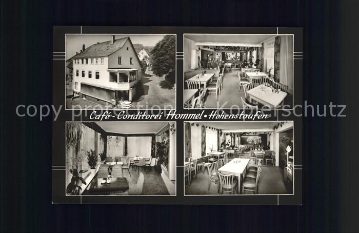 Hohenstaufen Cafe Conditorei Hommerl