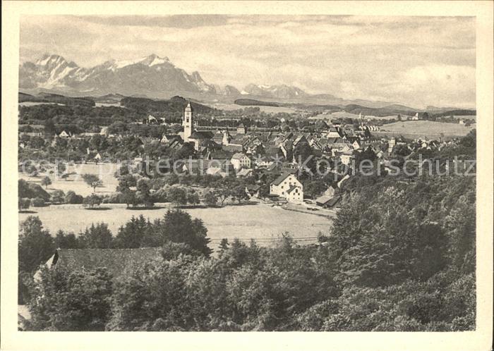 Wangen Allgaeu mit Saentis