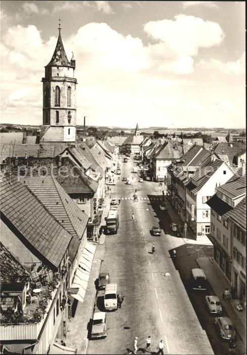 Balingen Friedrichstrasse Autos