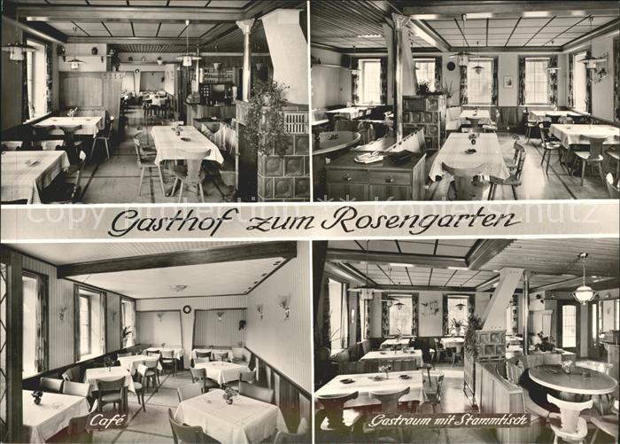 Winterlingen Gasthaus Rosengarten August Zunzer