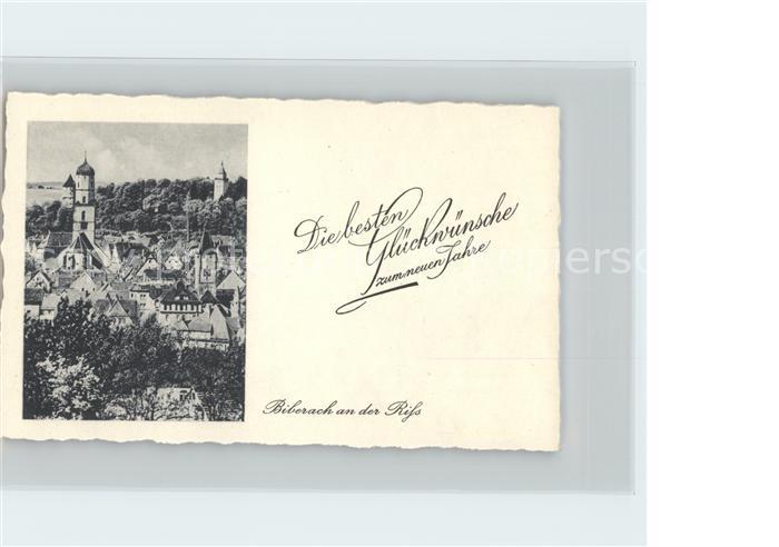 Biberach Riss Neujahrskarte