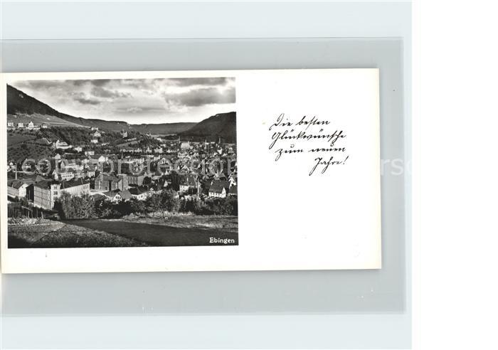 Ebingen Neujahrskarte