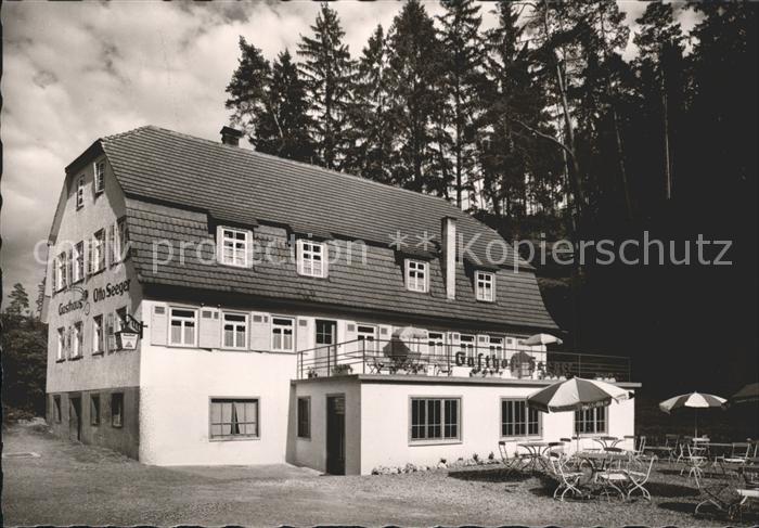 Wildberg Schwarzwald Gasthof Pension Seeger Luftkurort Schwarzwald