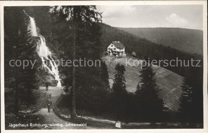 Obertal Baiersbronn Jaegerhaus Rotmurg