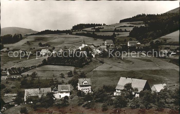 Schoenmuenzach Gesamtansicht Luftkurort Murgtal Schwarzwald