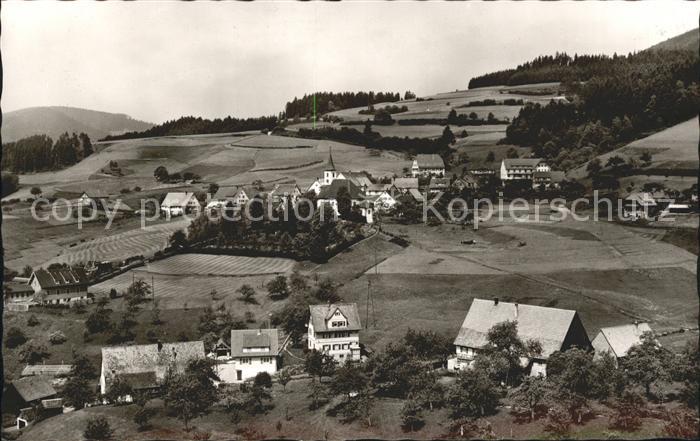 Schoenmuenzach Gesamtansicht Luftkurort Murgtal Schwarzwald