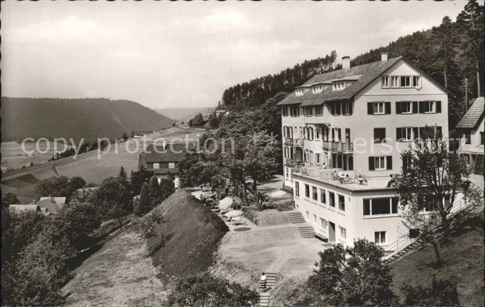 Baiersbronn Schwarzwald Erholungsheim Schoenblick Luftkurort Wintersportplatz